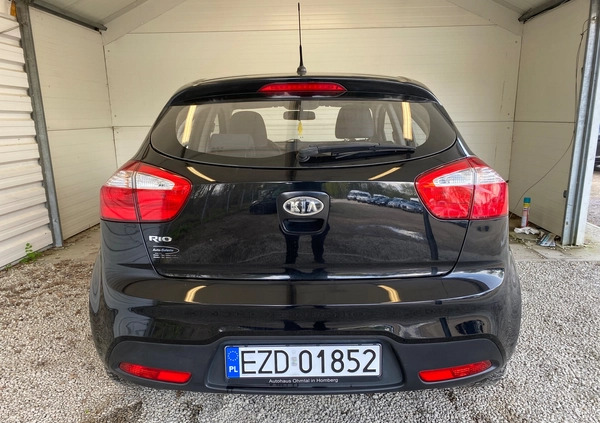 Kia Rio cena 24900 przebieg: 136000, rok produkcji 2012 z Prusice małe 379